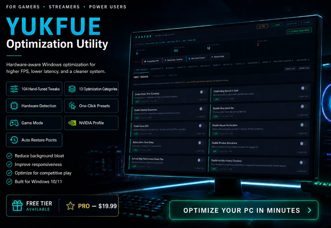 Yukfue Free Limited Access